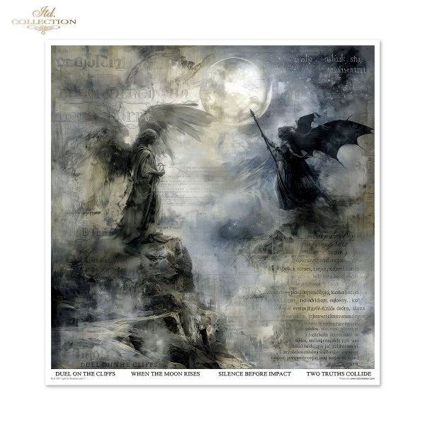 Zestaw papierow do scrapbookingu SLS 097 Light &amp; Shadow - Światło i Cień