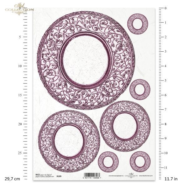 talerz, talerze, ornament, ornamenty, dekor, dekory, R0109