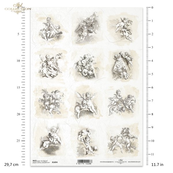 Gabriel Huquier, Pierre Alexandre Aveline, Amor, anioł, aniołek, aniołki, cherubinek, Kupidyn, Putto, Rokokowy cherubinek, Barokowy Kupidyn, sepia, Gabriel Huquier, Pierre Alexandre Aveline, Amor, ángel, querubín, Cupido, Putto, querubín Rococó
