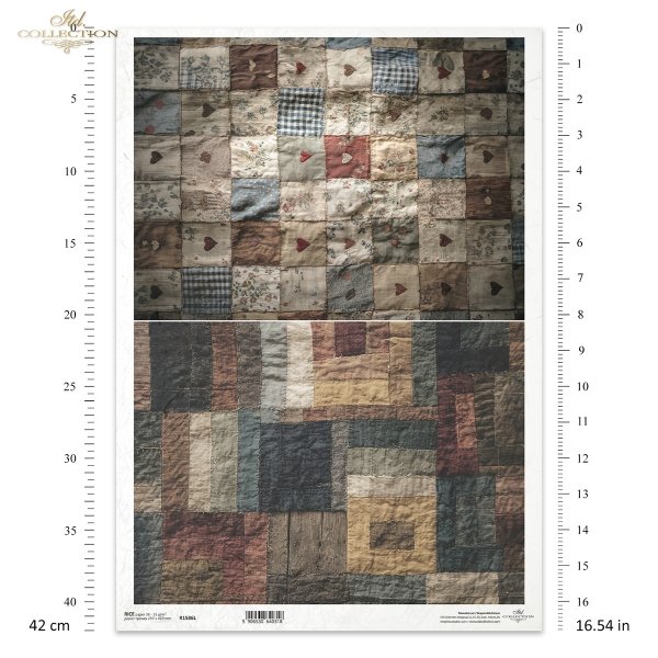 Mouse World - motyw tapetowy, tekstura, tkanina