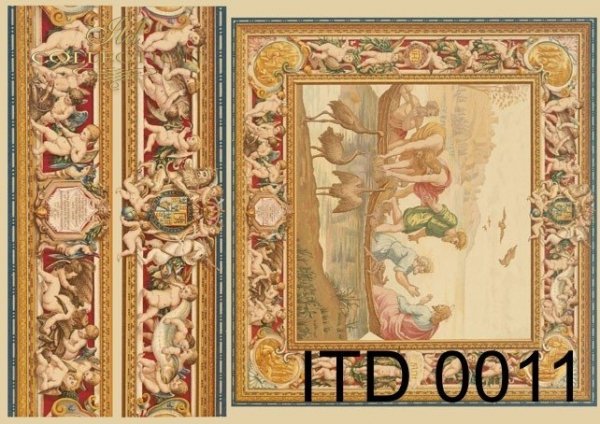 Decoupage Paper ITD D0011M
