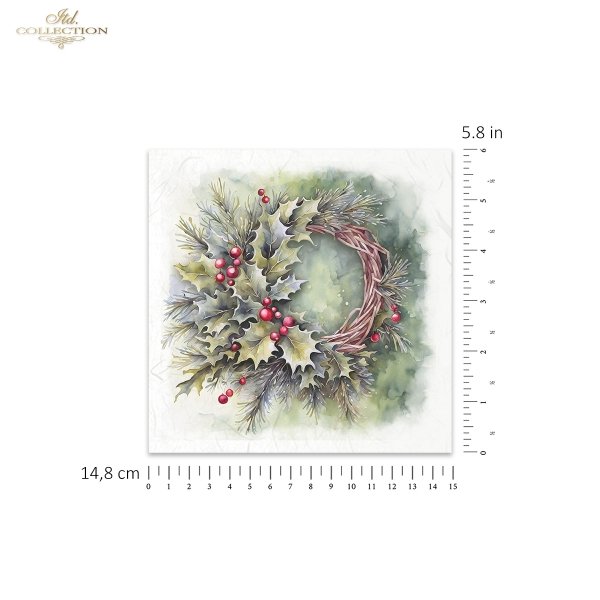 zimowe wianki*winter garlands*Wintergirlanden*guirnaldas de invierno