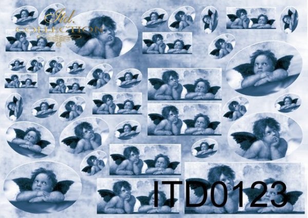 Decoupage paper ITD D0123M