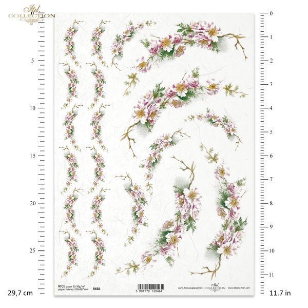 kwiatki, różowe kwiaty, ornamenty kwiatowe, dekory kwiatowe, girlandy kwiatowe, R681, flowers, pink flowers, flower ornaments, flower decors, flower garlands, Blumen, rosa Blumen, Blumenschmuck, Blumendekorationen, Blumengirlanden, flores, flores rosas, a
