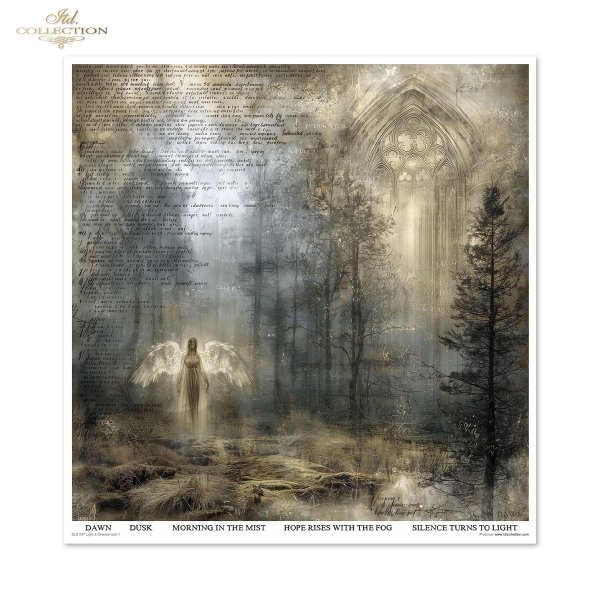 Zestaw papierow do scrapbookingu SLS 097 Light &amp; Shadow - Światło i Cień
