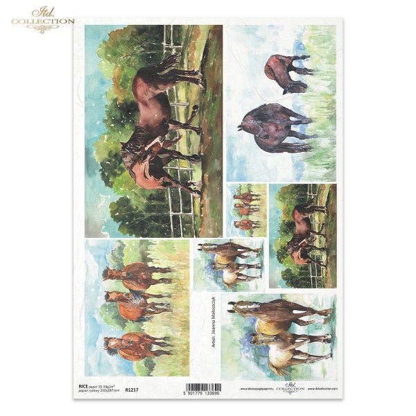 koń, konie, stado koni, wieś, pastwisko, łąka, malarstwo współczesne, Joanna Małoszczyk, artystka współczesna, artysta współczesny, horse, horses, herd of horses, village, pasture, meadow, contemporary painting