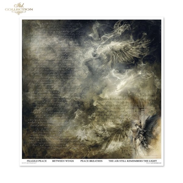 Zestaw papierow do scrapbookingu SLS 097 Light &amp; Shadow - Światło i Cień