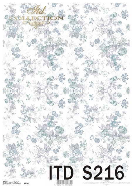 Papel Decoupage Soft S0216