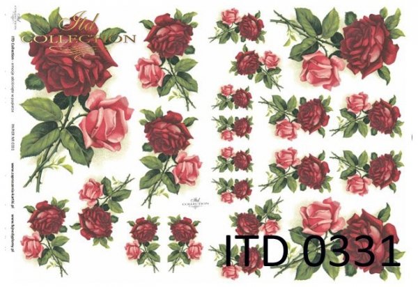 papel decoupage clásico D0331M