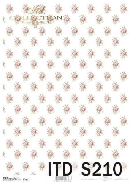 Papel Decoupage Soft S0210