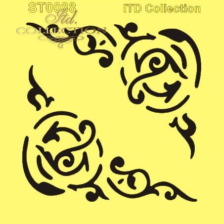 ST0088 - dekory, szlaczki, ornamenty