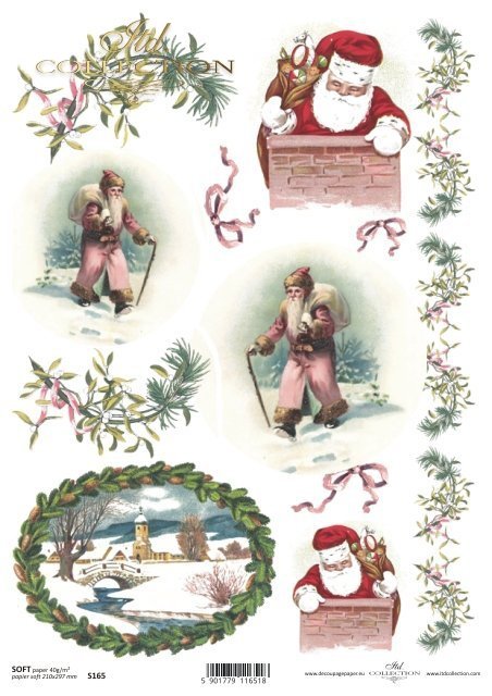 Papel Decoupage Soft S0165