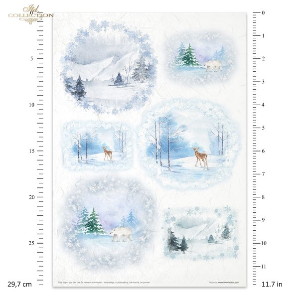 Conjunto Creativo RP083 Winter animals
