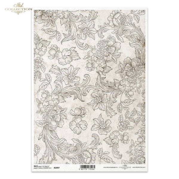 Seria Vintage Angels - motyw tapetowy, tapeta, ornament roślinny, ornamenty, dekor, vintage, retro, wallpaper motif, floral ornament, ornaments, decor, Tapetenmotiv, florales Ornament, Ornamente, Dekor, motivo de papel pintado, ornamento
