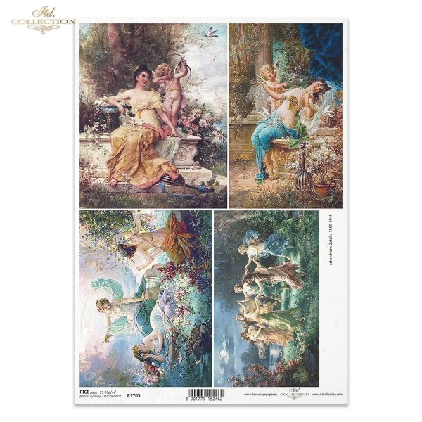 Kiedy mężczyzna kocha kobietę, malarstwo, Hans Zatzka, Kobieta, kobiety, dama, damy, wiosna, miłość, piękno, retro, Vintage, Mini collection, When a man loves a woman, Painting, woman, women, lady, spring, love, beauty