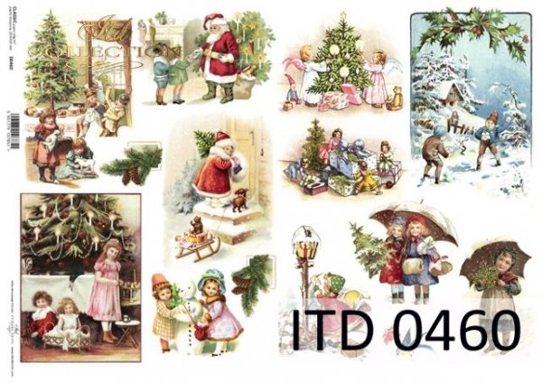 papel decoupage clásico D0460M