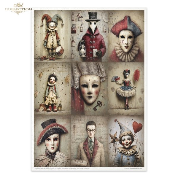 Conjunto Creativo RP098 Carnival - Masquerade