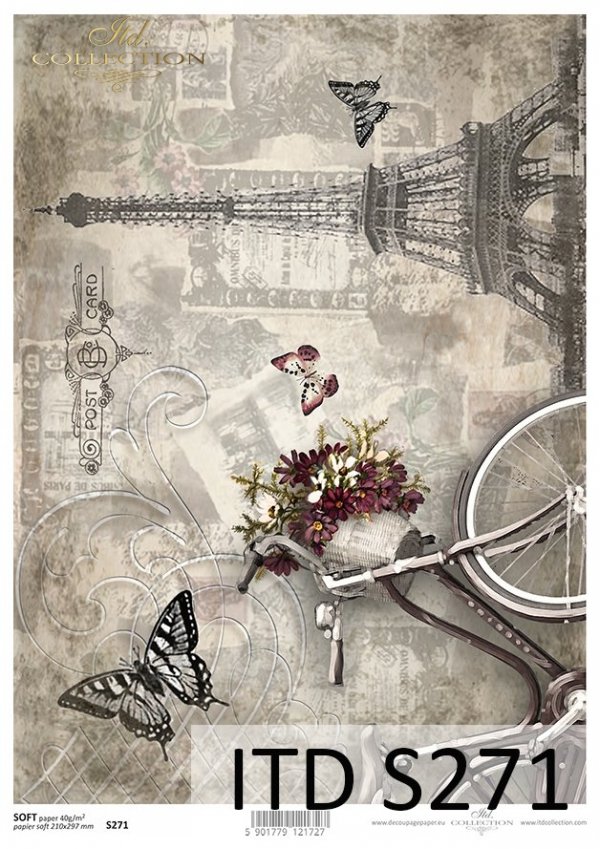 Papel Decoupage Soft S0271