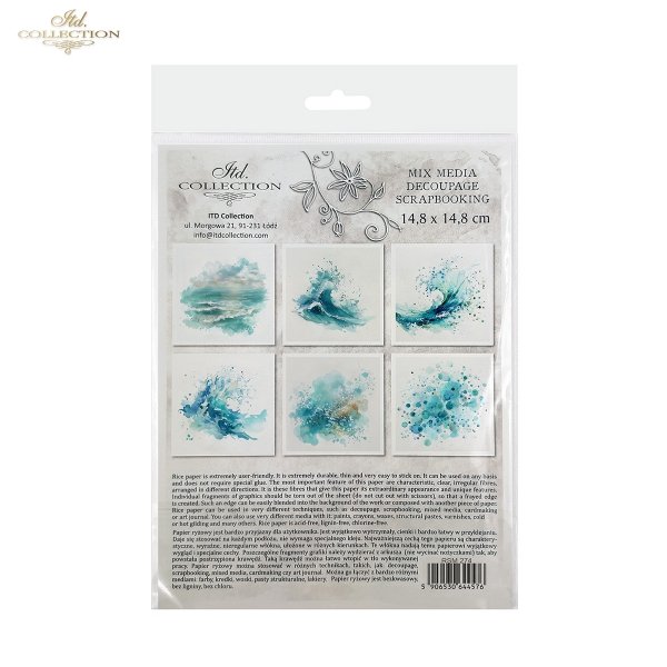 conjunto de papeles de arroz RSM274