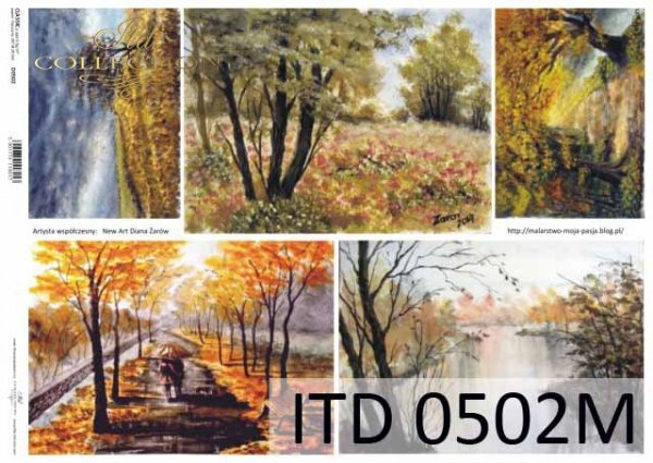 papel decoupage clásico D0502M