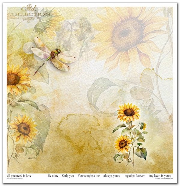 Papeles Scrapbooking SLS-063 Summer Love Story vol. 1