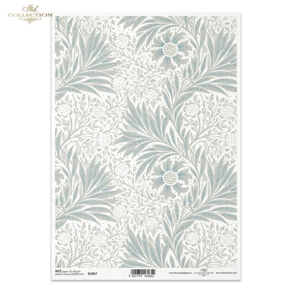 tapeta, motyw tapetowy, roślinne tło, tła, ornament, dekor, art deco, inspiracja William Morris, wallpaper motif, floral background, ornament, decor, art deco, inspiration, Tapete, Tapetenmotiv, floraler Hintergrund, Hintergründe