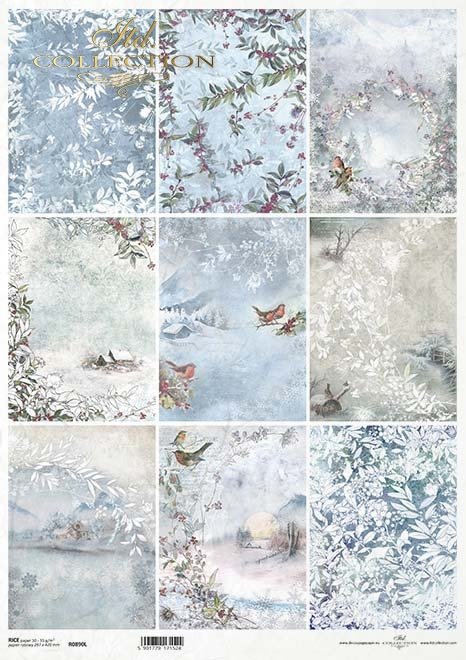 Seria Decorated with Frost*Series Decorated with Frost *Serie Decorated with Frost *Serie Decorado con escarcha