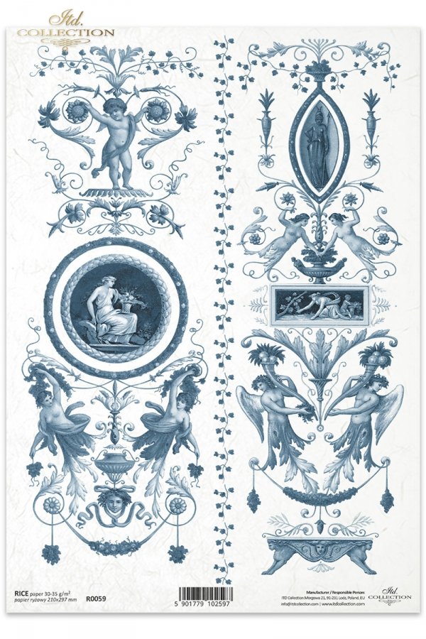 medallions, antique, flower, flowers, decoration, decorations, ornament, ornaments, decoraciones y adornos en azul, arte del siglo XVIII, inspirado en la antigua Grecia , stilvolle Dekorationen