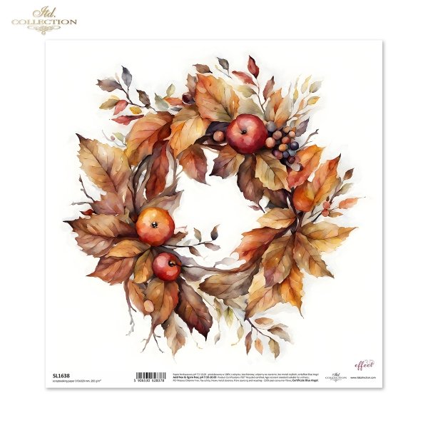jesienne wianki*autumn wreaths*Herbstgirlanden*guirnaldas de otoño