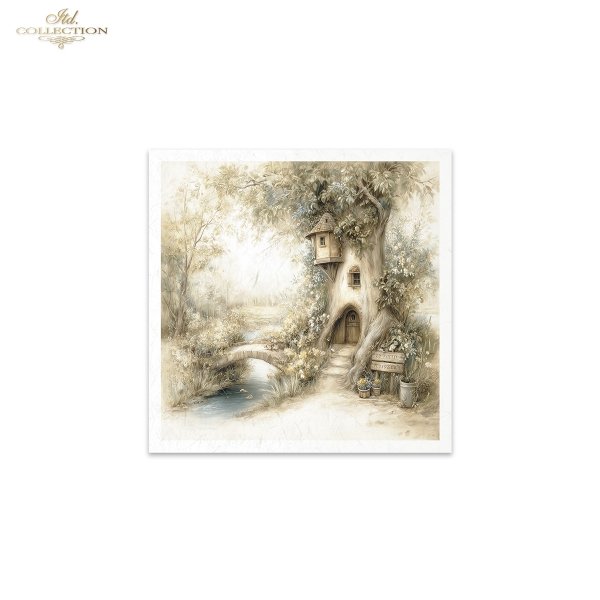 Myszki, sielanka, akwarela, retro, las, natura*Mice, idyll, watercolour, retro, forest, nature*Mäuse, Idylle, Aquarell, Retro, Wald, Natur*Ratones, idilio, acuarela, retro, bosque, naturaleza