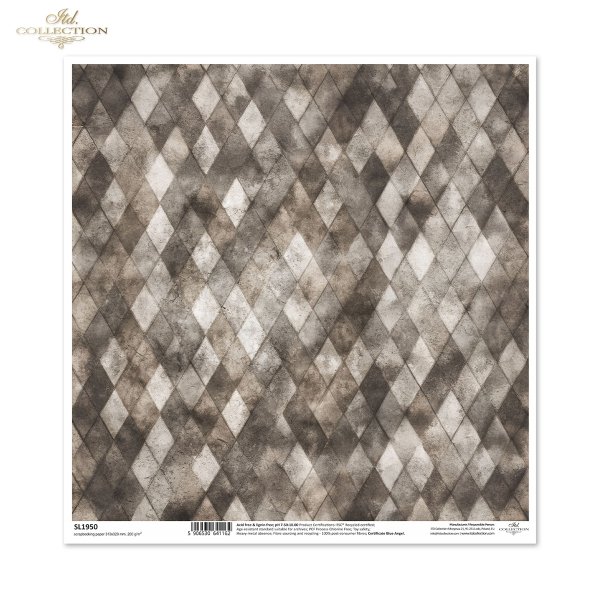 Wzór, tekstura, kafelki, diamenty, geometryczny, vintage, retro, grunge, stary styl, ozdobny*Pattern, texture, tiles, diamonds, geometric, vintage, retro, grunge, old style, ornamental