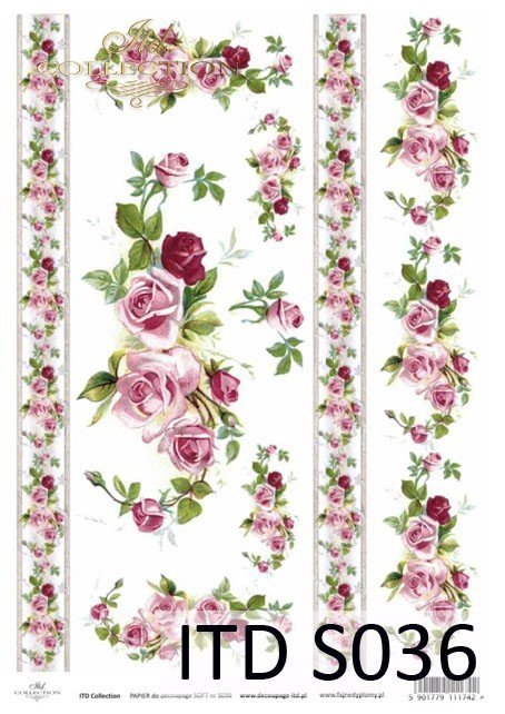 Papel Decoupage Soft S0036