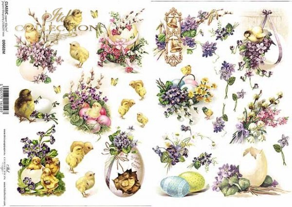 papel decoupage clásico D0602M