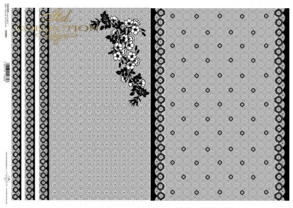 papel decoupage clásico D0481M