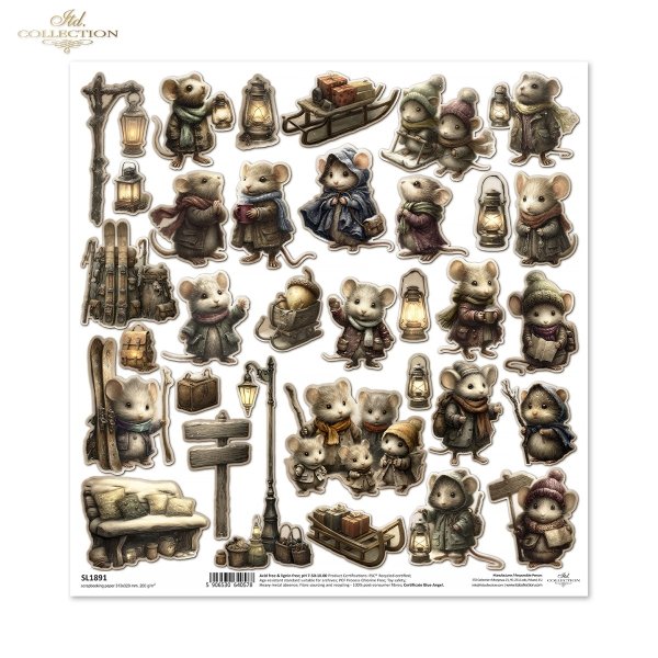 Mouse World - Winter Journey * Świat Myszek - Zimowa Wyprawa - myszki