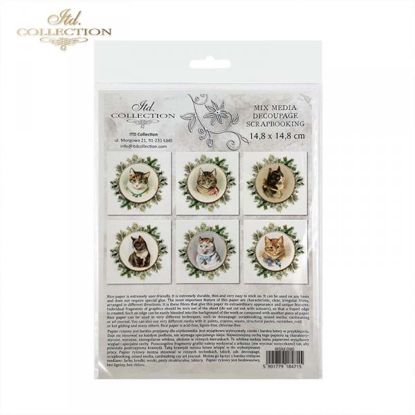 conjunto de papeles de arroz RSM090