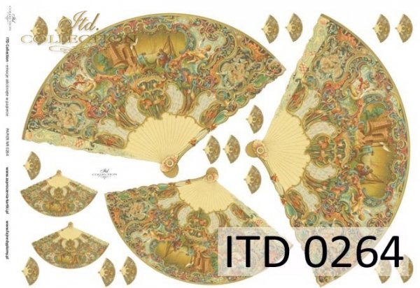 papel decoupage clásico D0264M