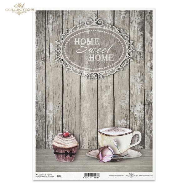 kawa, filiżanka, filiżanki, ciastko, Home Sweet Home, deska, deski, tło, dekor, Vintage. Autorka grafik: Magda Stanczew, R874, coffee, cup, cake, Home Sweet Home, board, background, decor, Vintage, Kaffee, Tasse, Kuchen, Home Sweet Home, Tafel, Hintergrun