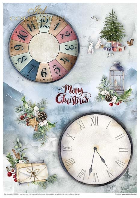 Conjunto Creativo MS008 - Wonderful Christmas Time