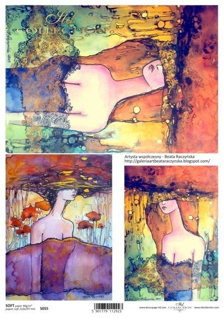 Papel Decoupage Soft S0055