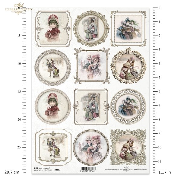 Seria Velvet, soft warm touch, vintage, ramka, ramki, medalion, medaliony, kobieta, mężczyzna, mężczyźni, kobiety, dzieci, zimowa sceneria, moda, stroje, płaszcz, kapelusz, zima, Velvet series - a soft warm touch, vintage, frame, frames, medallion