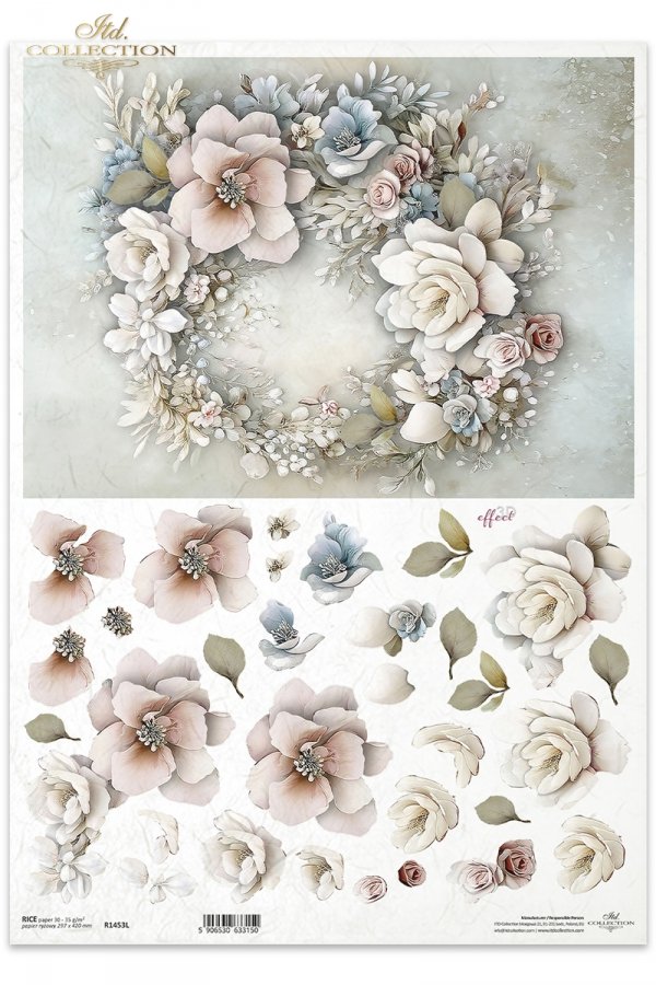 kwiaty 3D 3D flowers 3D-Blumen Flores 3D