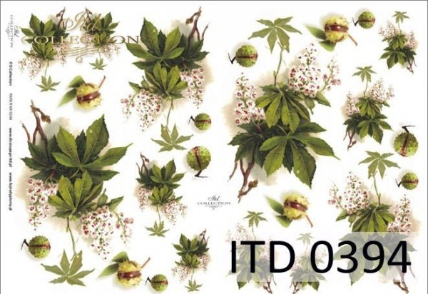 papel decoupage clásico D0394M