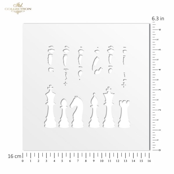.plantilla transparente para scrapbooking 16x16 cm ST0251A