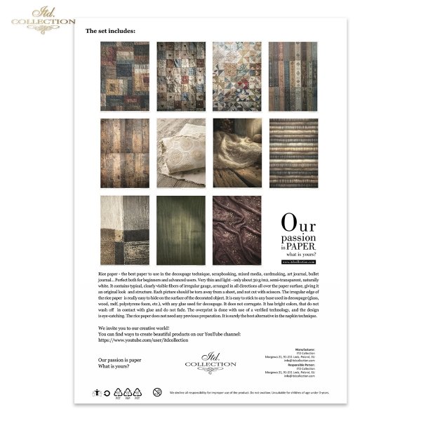 Conjunto Creativo RP096 Mouse World - Textures