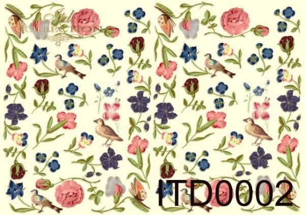 papel decoupage clásico D0002M