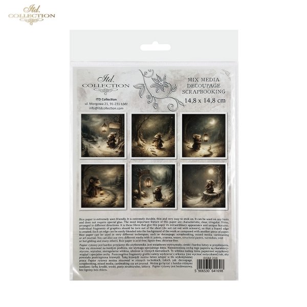 conjunto de papeles de arroz RSM208