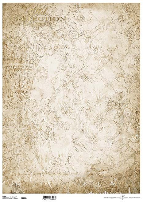 Papel de arroz decoupage A3 R0928L