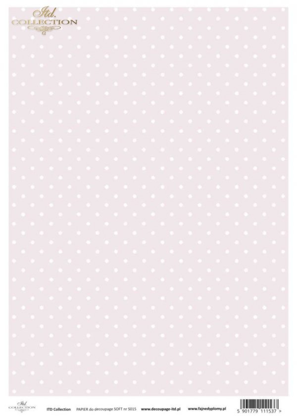 Papel Decoupage Soft S0015