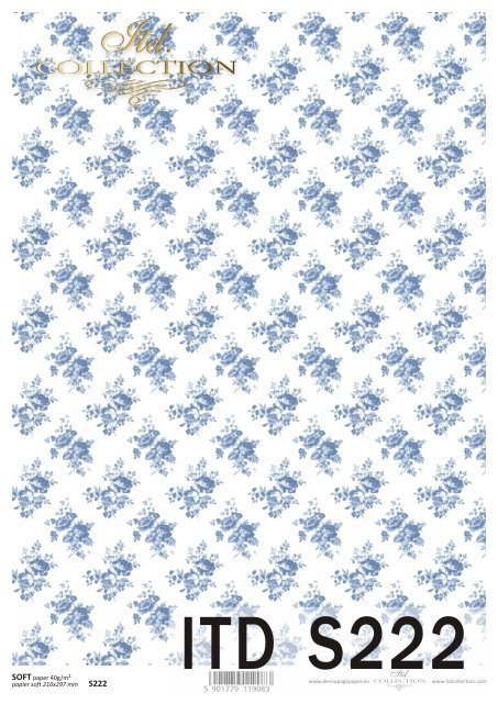 Papel Decoupage Soft S0222